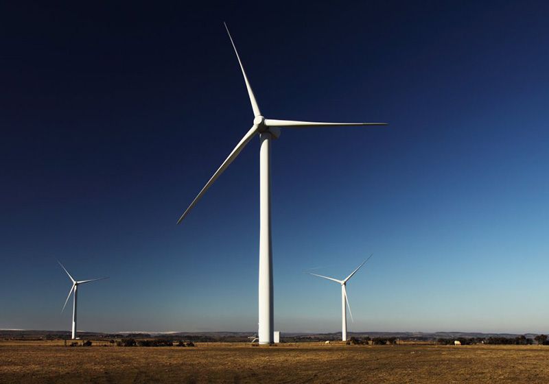 大型風力發(fā)電機旁的居住體驗